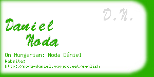 daniel noda business card
